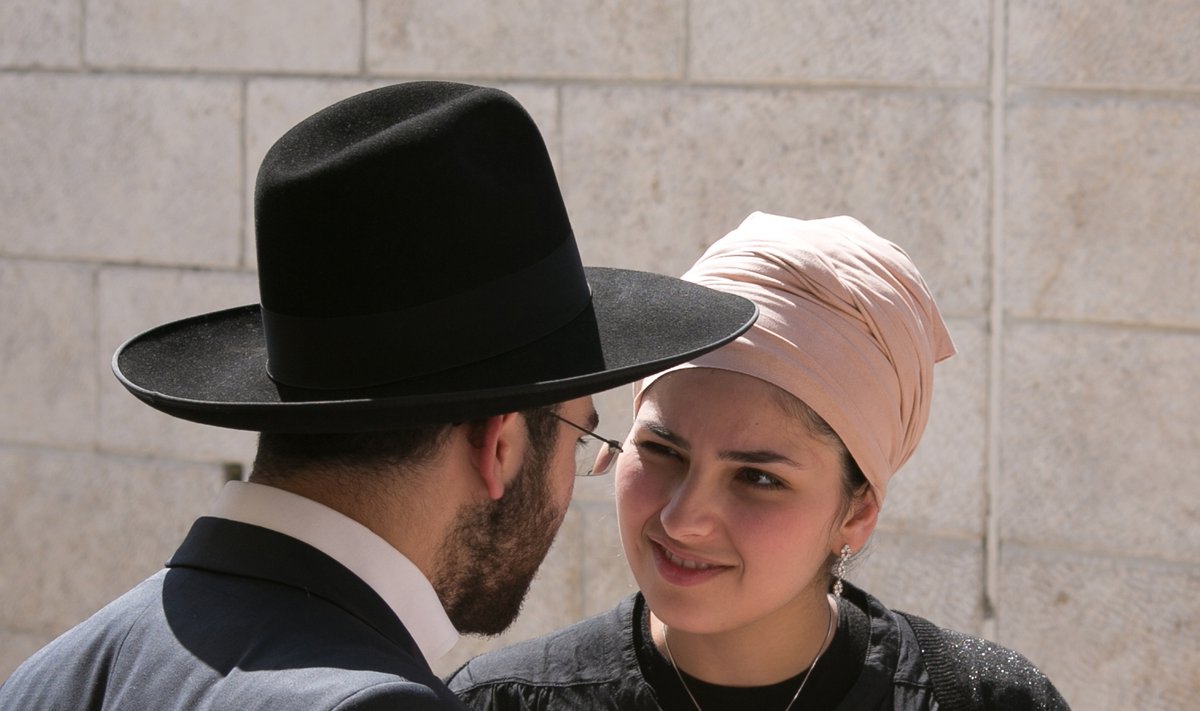 Ortodokssete juutide noorpaar