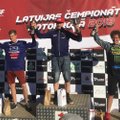Tanel Leok ja Meico Vettik võidutsesid Läti motokrossi meistrivõistlustel