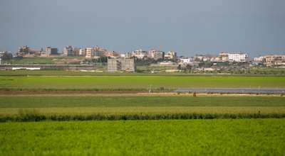 Gaza linn Iisraelist vaadatuna