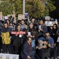 ФОТО и ВИДЕО | В Таллинне проходит демонстрация в защиту прав женщин в Иране