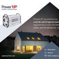 Mitte päevagi elektrita! PowerUPi uue põlvkonna keskkonnasõbralik ja vaikne vesinik-elektrigeneraator tagab kodu või ettevõtte kaitse elektrikatkestuste korral