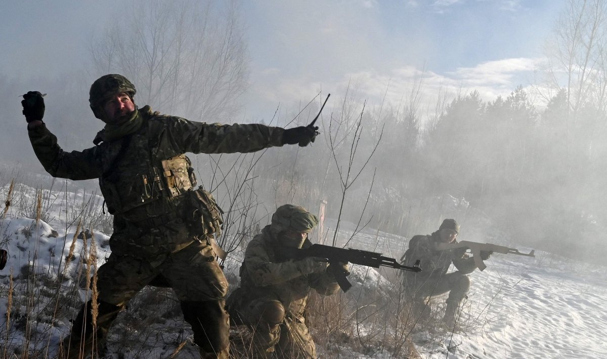 HARJUTAMAS: Koos reservväelastega on Ukrainal välja panna umbes 500 000 sõduit.