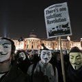 Kapitalismivastased meeleavaldajad kähmlesid Londonis politseiga
