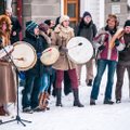 VIDEO JA FOTOD: Trummid, laulud, palved ehk Eesti rahumeelne toetusavaldus puhtale loodusele ja põlisrahvaste õigustele