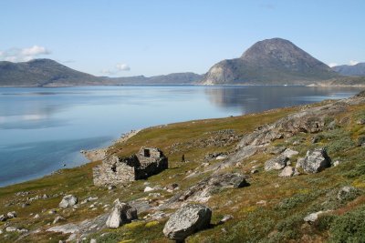 Gröönimaa kunagises Ida-Asulas paiknenud Hvalsey kiriku varemed. 