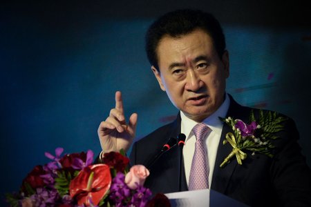 Dalian Wanda Groupi omanik, Hiina rikkaim inimene Wang Jianlin.