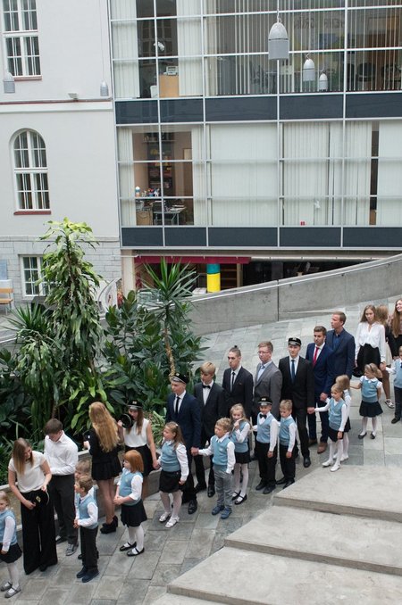 Esimene koolipäev Tallinna  21. Koolis