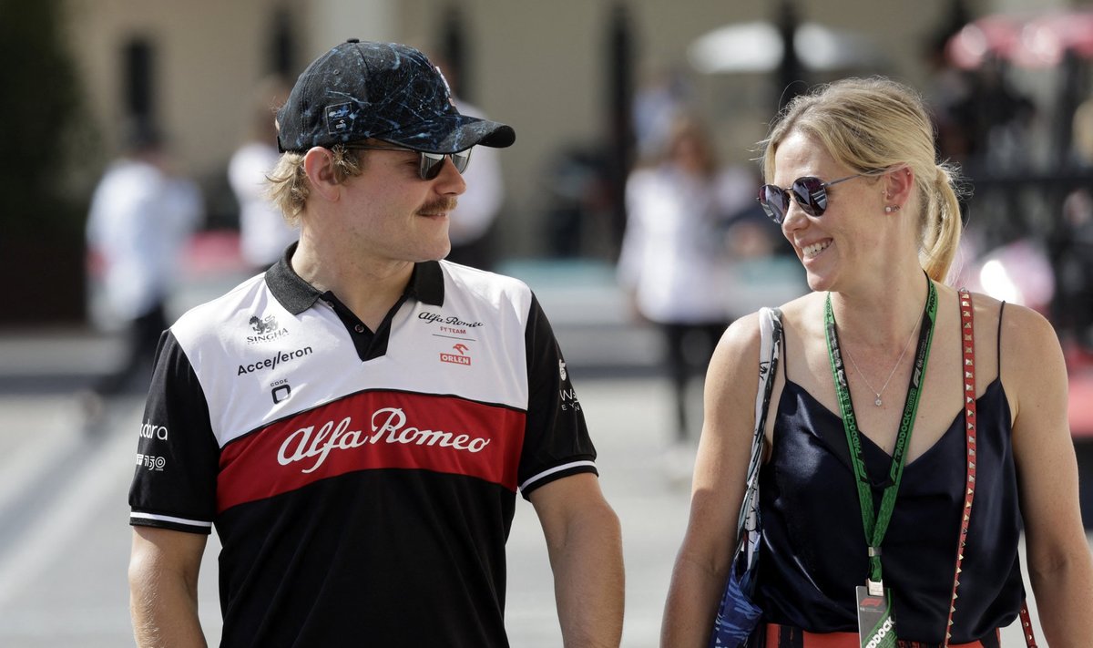 Valtteri Bottas koos kaasaga.