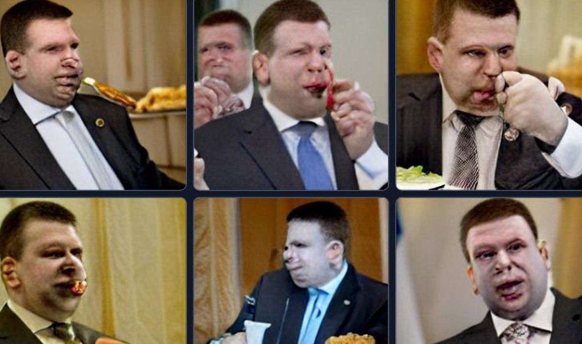 RATAS SÖÖB: Tehisintellekti loodud pildid teemal "Jüri Ratas eats estonian food"