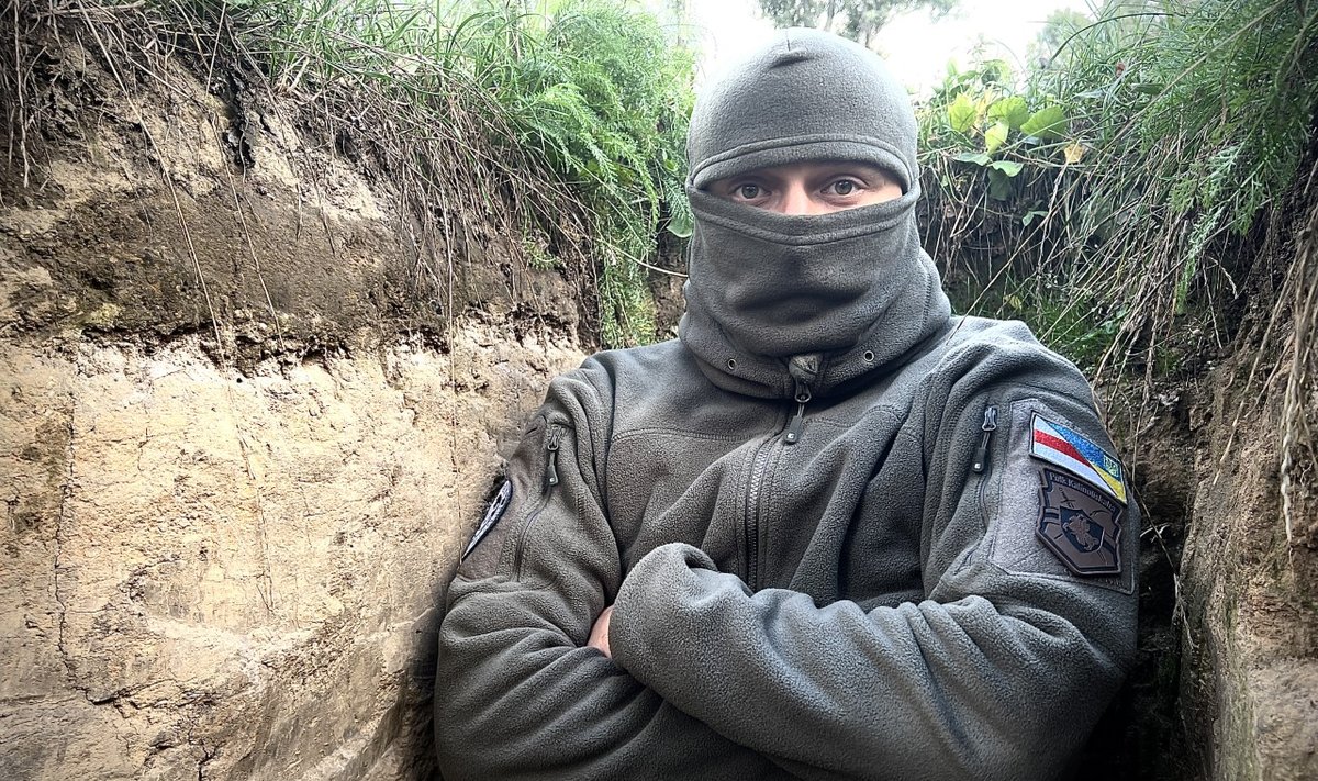 Военнослужащий с позывным Ёж родился и вырос в Беларуси, но уже несколько лет живет с семьей в Украине