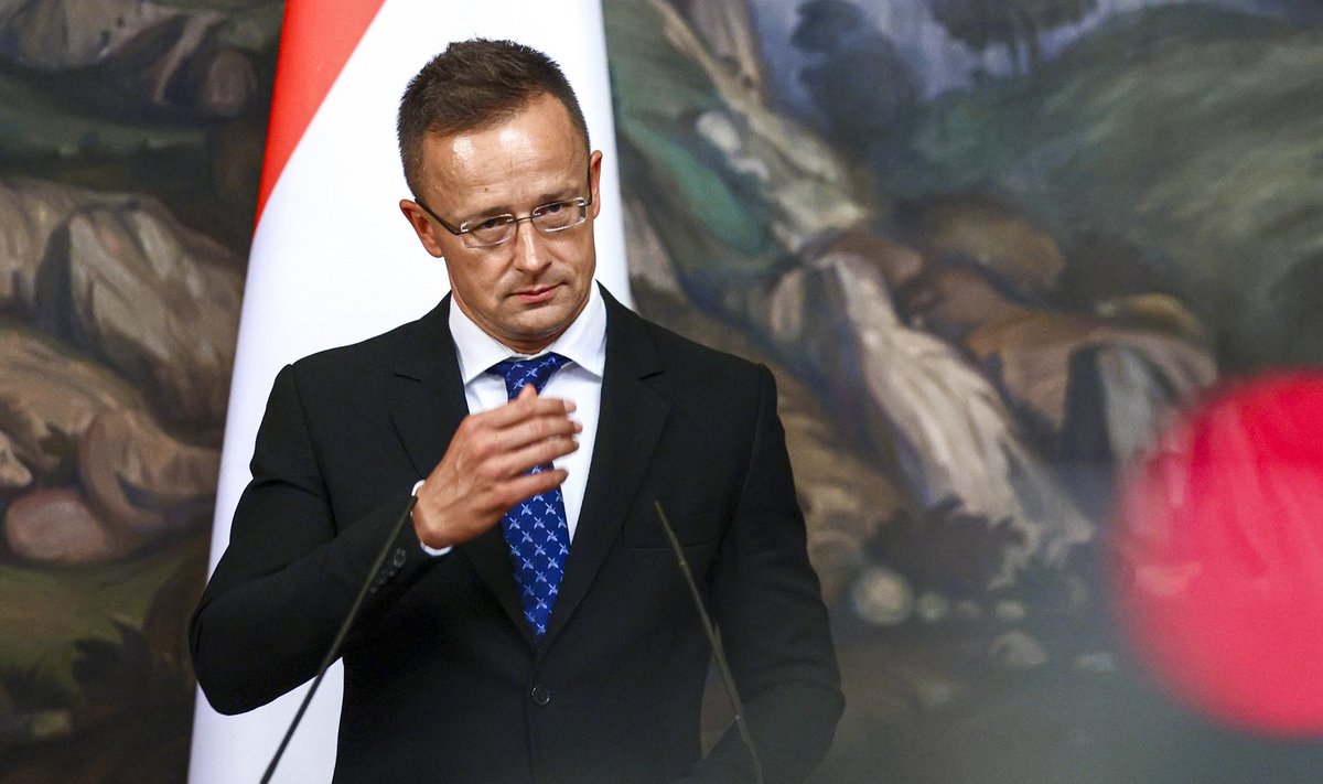 Ungari välisminister Péter Szijjártó