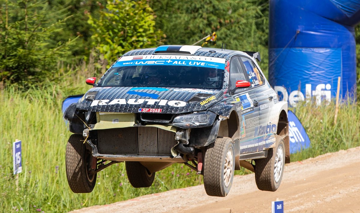Egon Kauril ei läinud Rally Estonia soovitud moel.