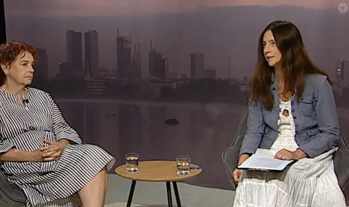 Irja Lutsar ja Kaari Saarma arutlesid Taevas TV7 telekanalil.