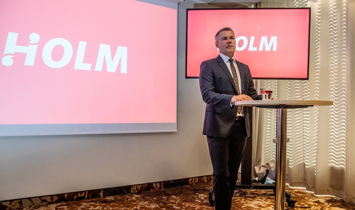 Holm Banki juht Indrek Julge tutvustas panga hoiusepakkumist