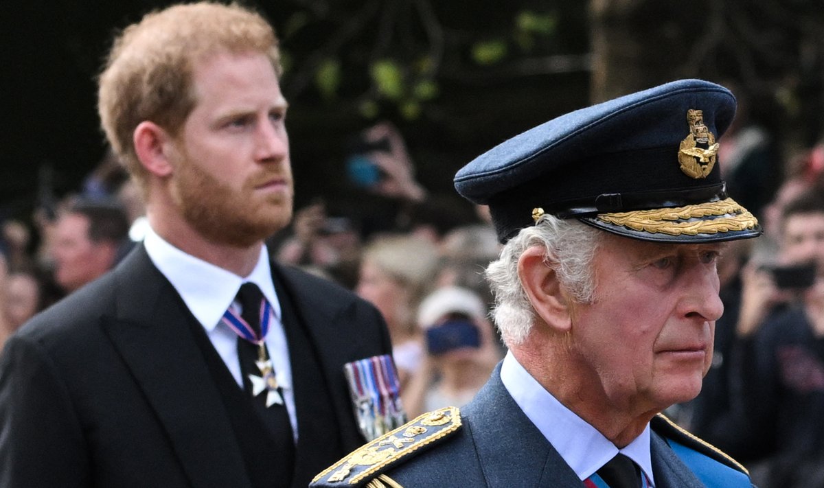 Prints Harry ja kuningas Charles III