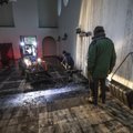 FOTOD | Prožektorijuhtmest alanud Liiva kabeli tulekahju tegi tõsist hävitustööd