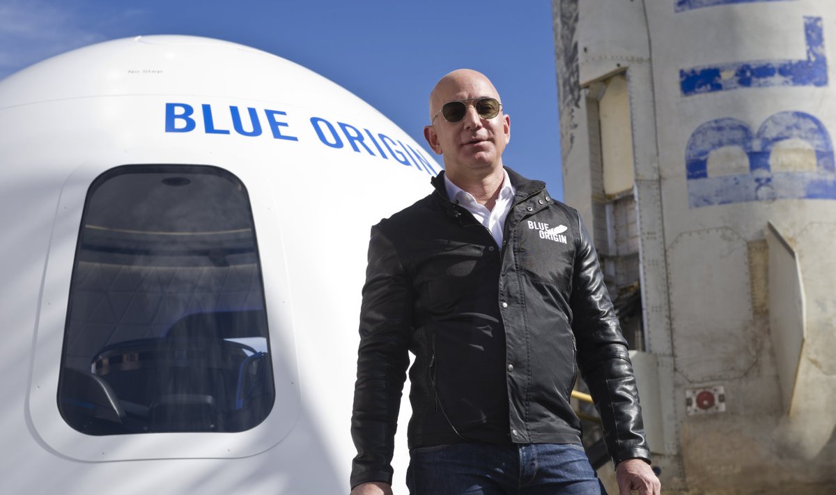 Jeff Bezos plaanib täna ilmaruumi külastada (foto: ZUMApress.com / Scanpix)