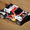 Al-Attiyah võitis Dakari ralli proloogi, üks auto põles juba testikatsel maani maha