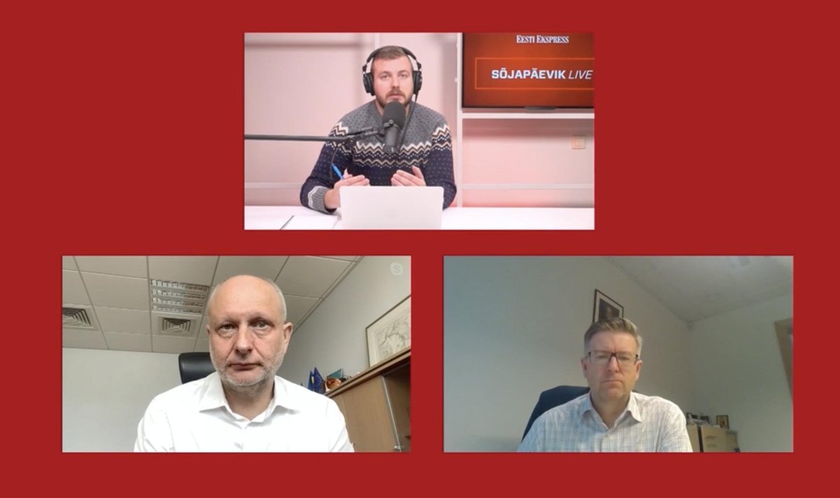 SÕJAPÄEVIK LIVE: Stuudios suursaadikud Matti Maasikas ja Kaimo Kuusk