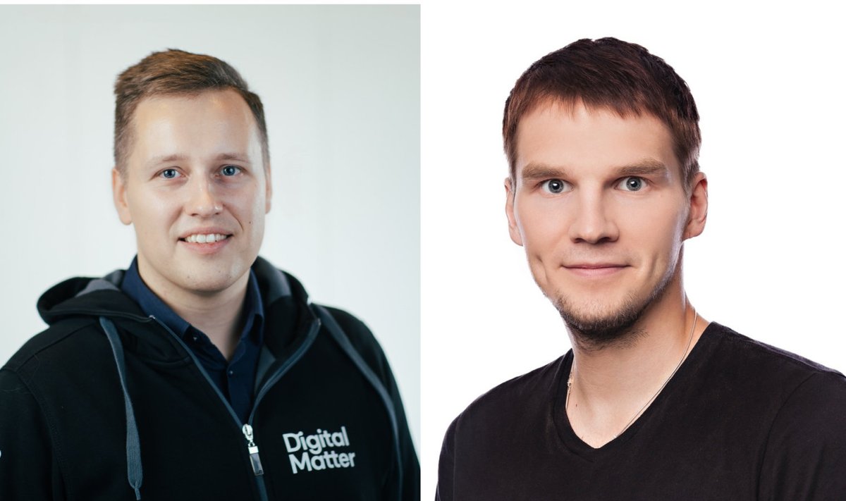 Gediminas Blažys ja Ivar Krustok
