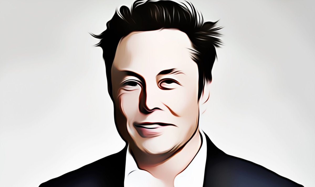 Elon Musk vahelduseks veidi stiliseeritud kujul (Foto: Pixabay / Iván Jesus Rojas)