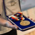 ФОТО: ЭОК чествовал отличившихся спортсменов и представил золотую медаль Салумяэ