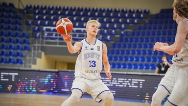 Молодежная сборная Эстонии по баскетболу проиграла Сербии в полуфинале, но интрига все еще жива