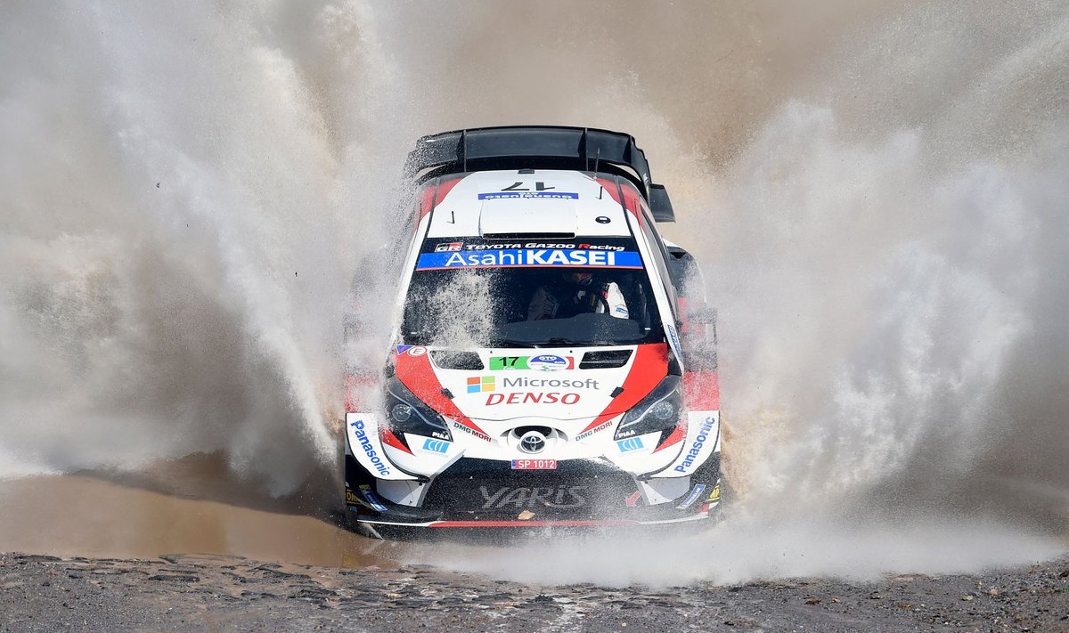 Elfyn Evans Mehhiko rallil.