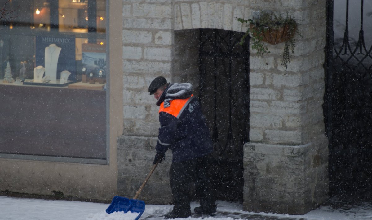 FOTOD: Talvine ilm tõi veekogudele õrna jääkaane ja tänavatele libeduse -  Delfi