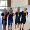 Eesti ujujad võitsid rahvusvahelistel laste mängudel kaks hõbemedalit