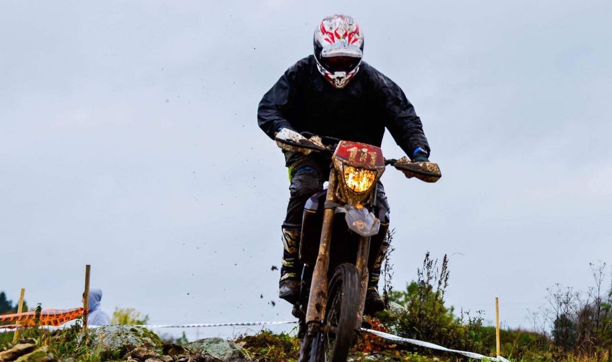 Aruküla enduro absoluutvõitja ja tervet hooaega domineerinud Aigar Leok