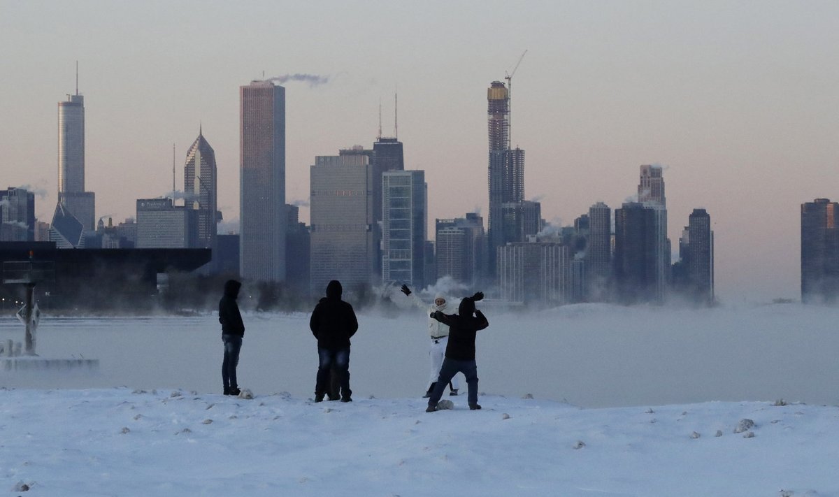 Käre külm Chicagos