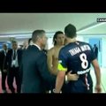 VIDEO: Mängujärgne andmine Prantsuse liigas: Brandao lõi Thiago Mottal peaga nina veriseks