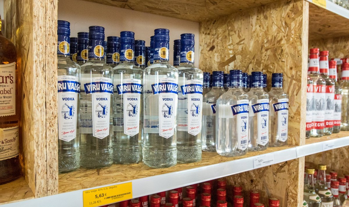 Eestlased käivad Lätis alkoholi ostmas