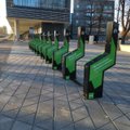 В Тарту появились первые парковки, где можно зарядить электровелосипед или электросамокат