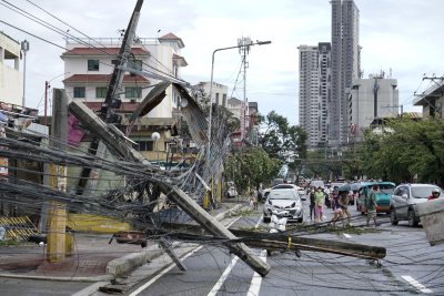 Tormikahjud Cebu linnas.