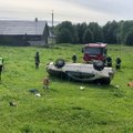 ФОТО | В аварии на шоссе Таллинн — Тарту погиб водитель