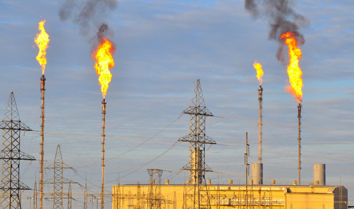 Ukraina energeetikaministri sõnul on Venemaa hakanud Euroopale mõeldud gaasi lihtsalt ära põletama.
