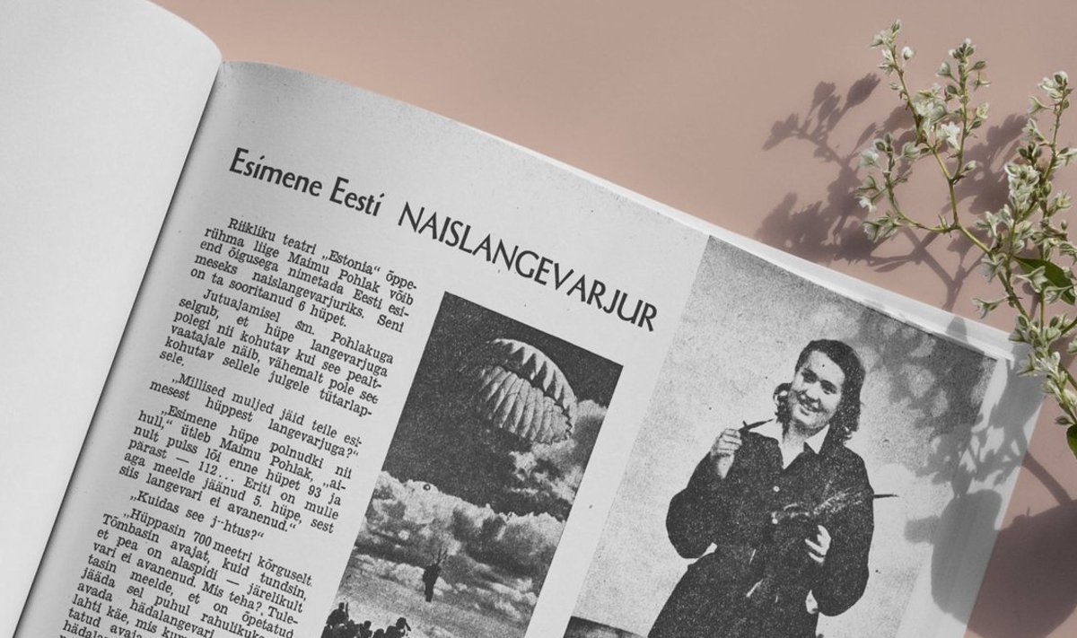 Eesti Naine arhiiv 1946 naislendur