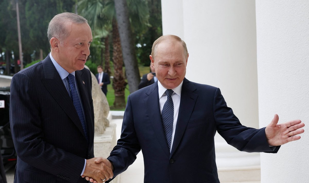 Erdogan kohtus Putiniga 5. augustil Sotšis.