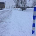 FOTOD | Tartusse rajati Eesti esimene pimedate kõnnirada