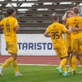 Üllatus koduses jalgpallis: Kuressaare kõmmutas võõrsil Nõmme Kaljule kolm vastuseta väravat