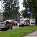 FOTOD | Tallinnas Endla tänaval sai ülekäigurajal teed ületanud naine autolt löögi