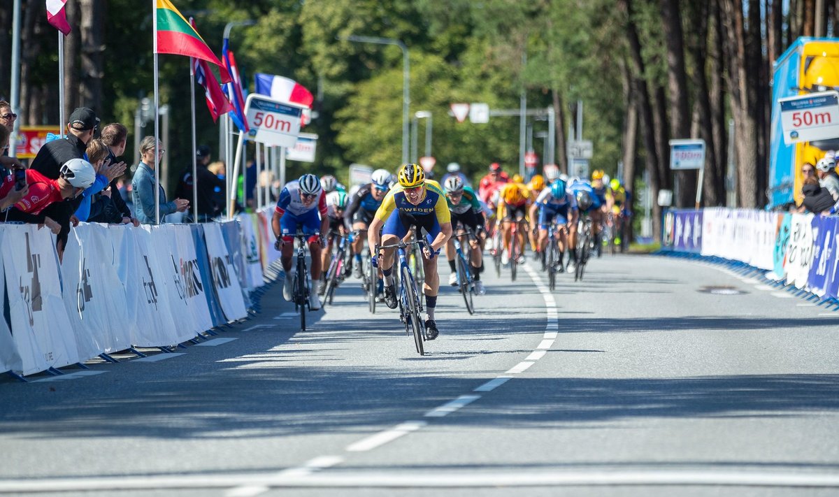 2021. aasta Balti Keti velotuuri 1. etapi finish Pirital.