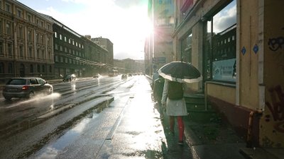 Vastu valgust pildistades tekkis mitmetele piltidele roheline halo. Arvatavasti tekib see siis, kui telefon proovib varjualades detaili päästa – nii tekivad värvidefektid.