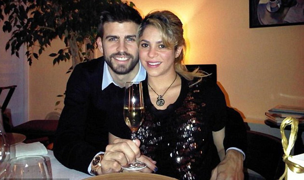 Gerard Pique ja Shakira oma suhte parematel päevadel.