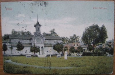 1881. aastal ehitatud villa Bellevue, mis asus kuni 1918. aastani Kadrioru pargi merepoolses servas Russalka mälestusmärgist natuke kesklinna poole.
