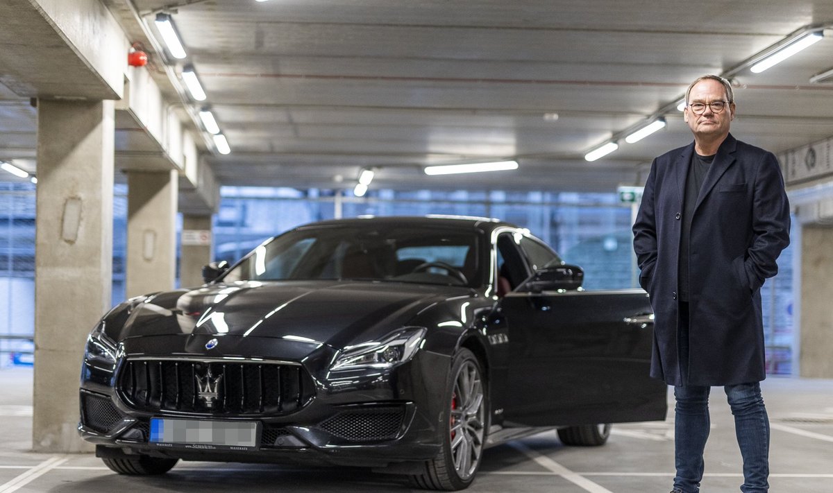 SÕIDAB LUKSUSAUTOGA Jüri sõnul liigub ta enamasti jalgsi, pikemate otste jaoks on tal aga Maserati
