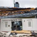 FOTOD | Tormikahjud suvepealinnas: klubil Sunset on pealt kitkutud pool katust ning Martensi majal varises kokku sissepääsuala