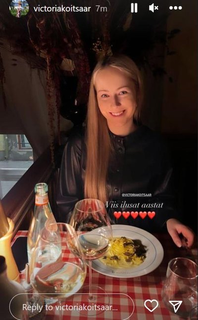 Victoria ja Stefan tähistasid aastapäeva.